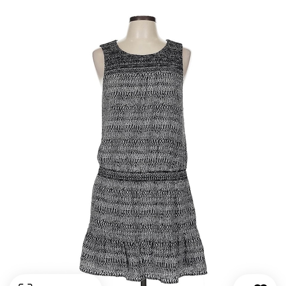Joie Black and Gray Dress